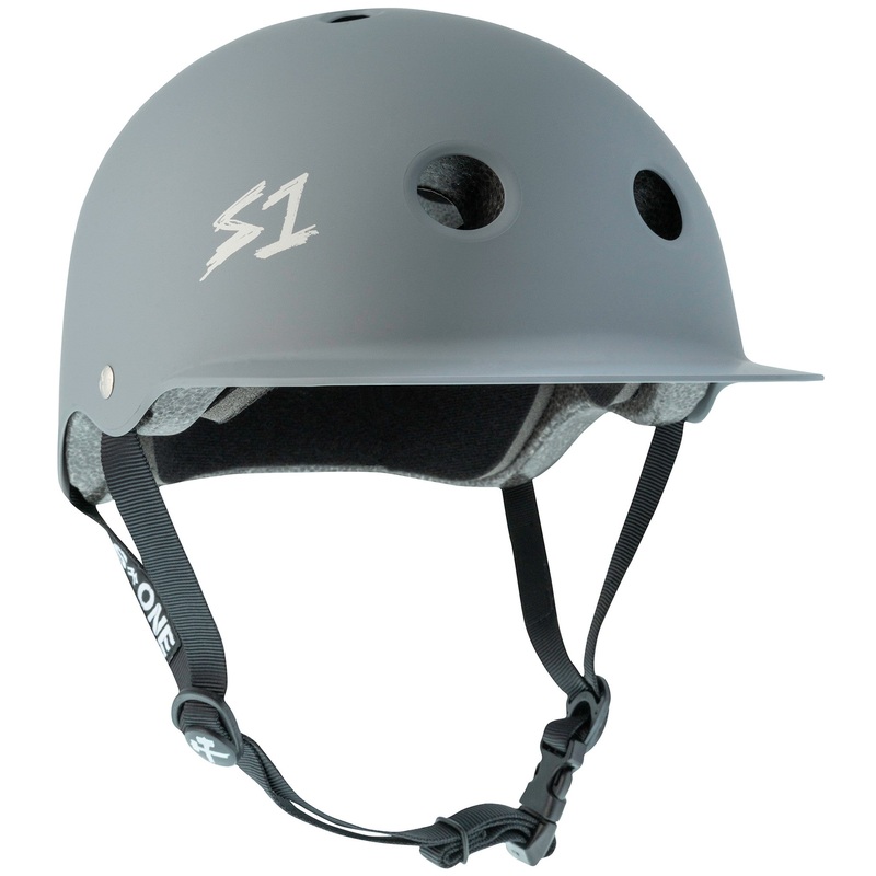 S1 Lifer Brim Helmet – Grey Matte/Undialed LIT Collaboration X-Small (20.5″) Grey