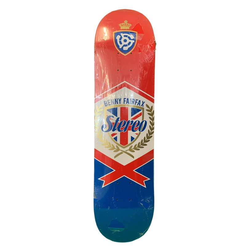 Stereo Benny Fairfax Kingdom Crest 7.75″ Classic Skateboard Deck