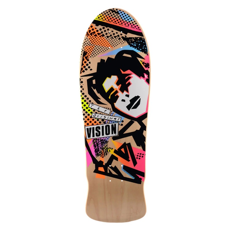 Vision Original MG Skateboard Deck – 10″ Natural