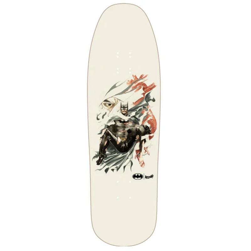 Welcome x Batman Heart of Hush on Gaia Bone 9.6″ Skateboard Deck