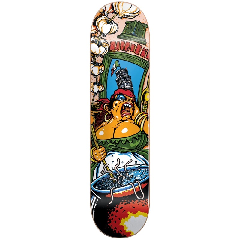101 Gino Bel Paese HT Skateboard Deck – 8.375 Multi