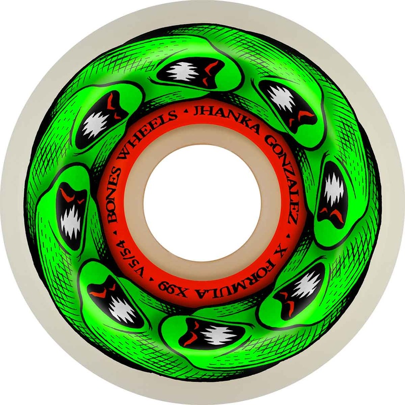 BONES WHEELS JHANKA MONITO X MAT X FORMULA 99A V5 SIDECUT (54MM) 54MM