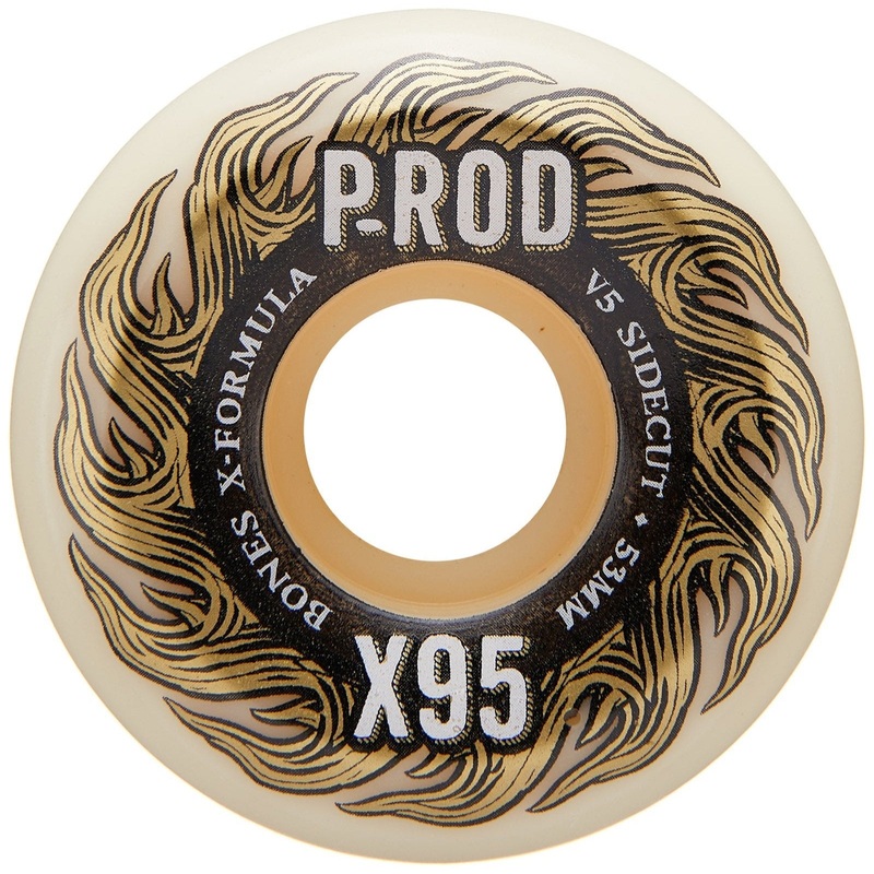 BONES X-FORMULA WHEELS P-ROD V5 95A (52MM/53MM/54MM) 52MM