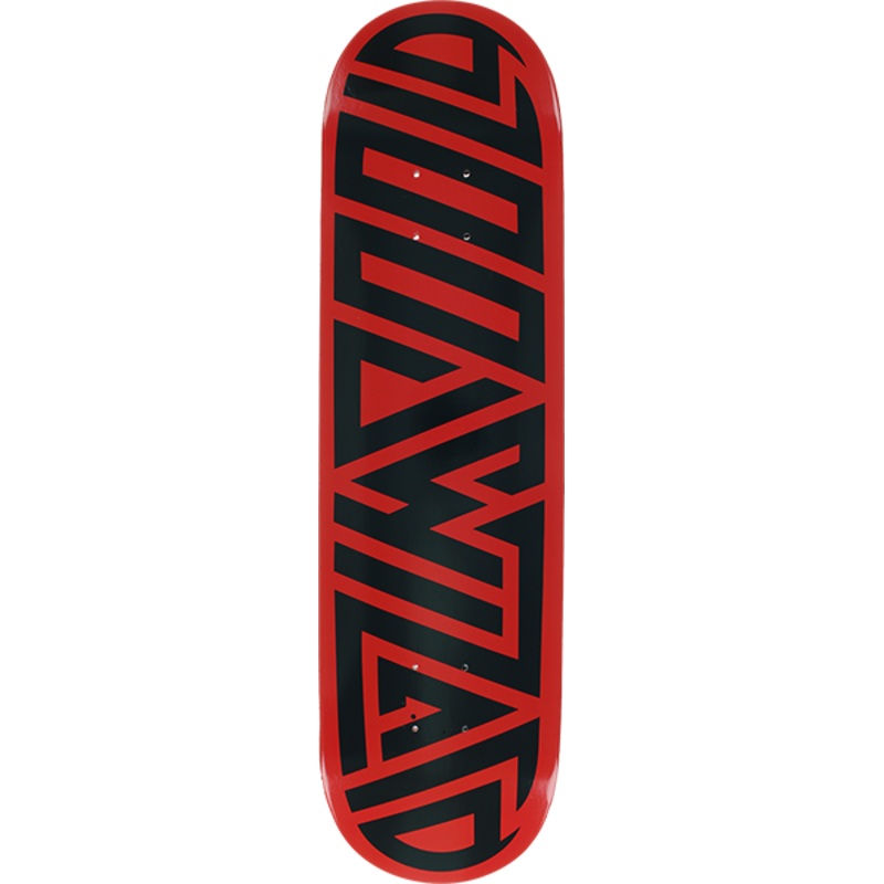 BW FUTURE WASTELAND DECK RED/BLK 8.0″