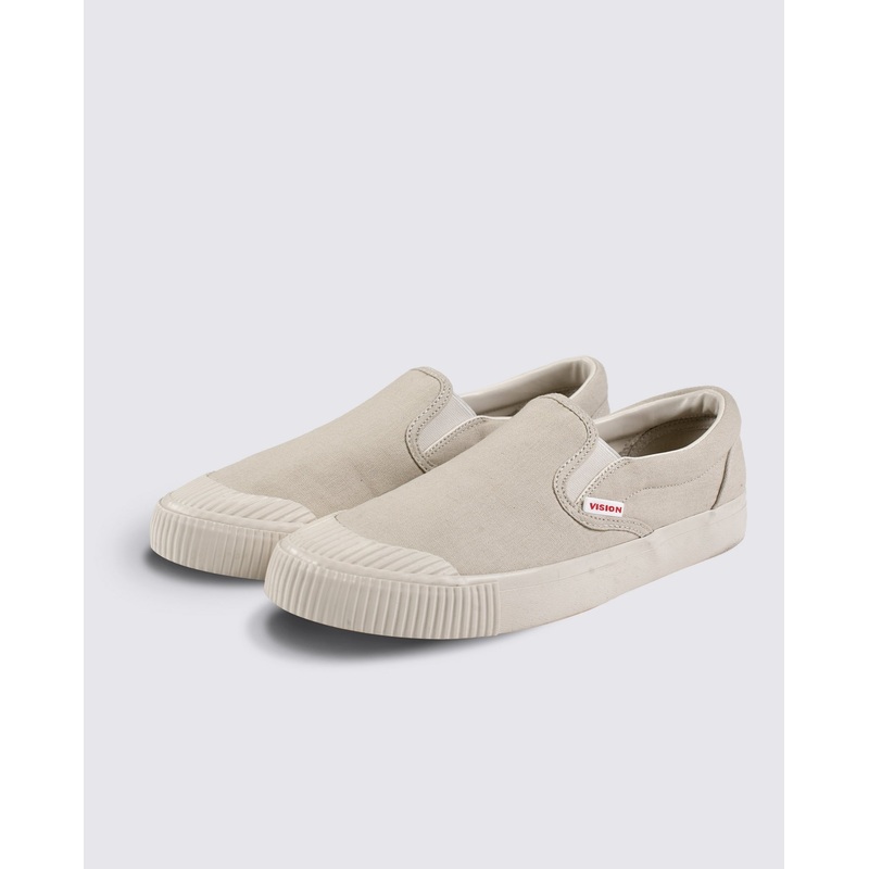 Canvas Slip On Shoes Bone 8