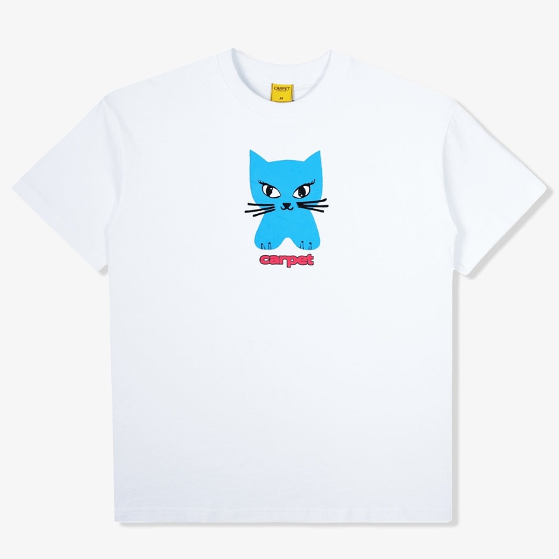 Cat Tee (White) MEDIUM
