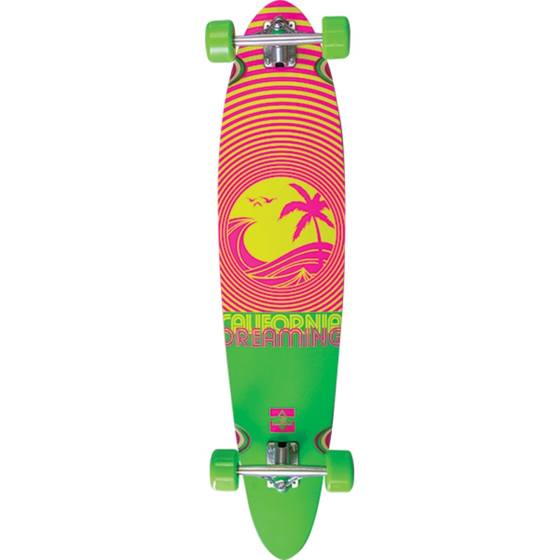 DUSTERS CALIFORNIA DREAMING COMPLETE NEON GRN 9.0″x40.0″