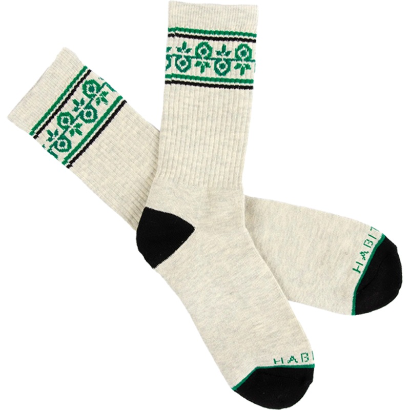 HAB GEO-POD CREW SOCKS 1 pair GREY