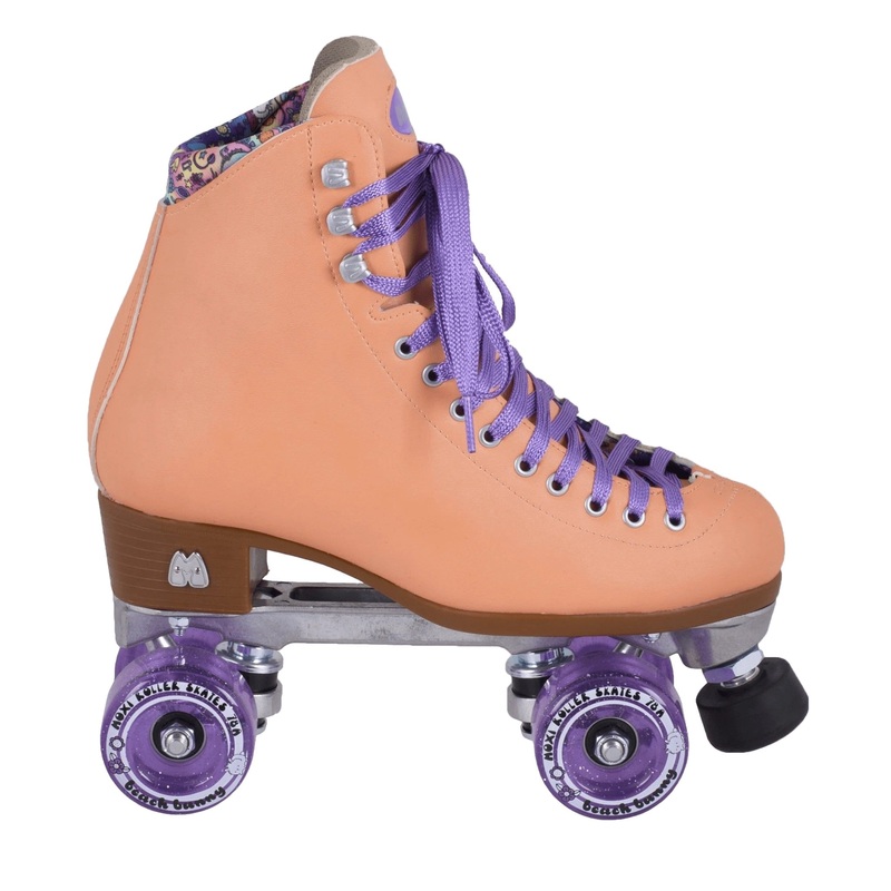 Moxi Beach Bunny Quad Roller Skate Medium – Peach Blanket 5