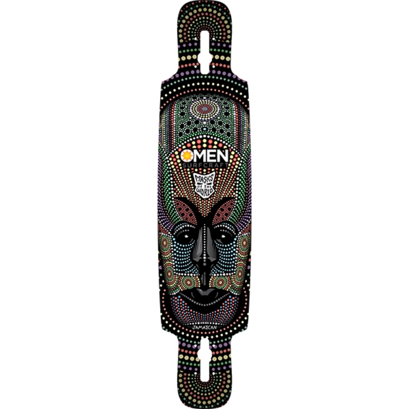 OMEN JAMAICA MASK DT W/KICK DECK 9.5″x41.5″