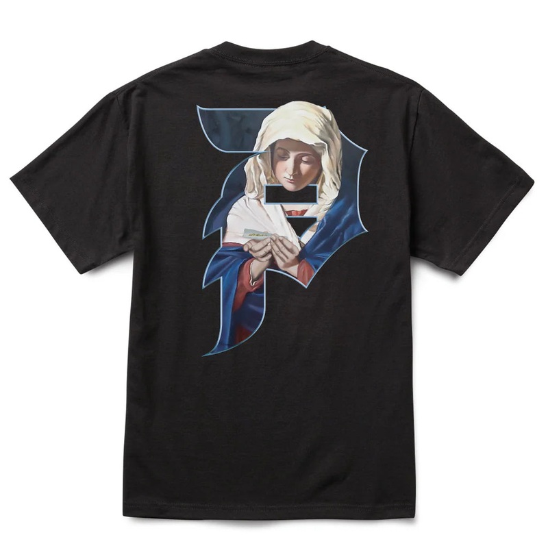 Primitive Roller Black Heavyweight S/s Shirt S
