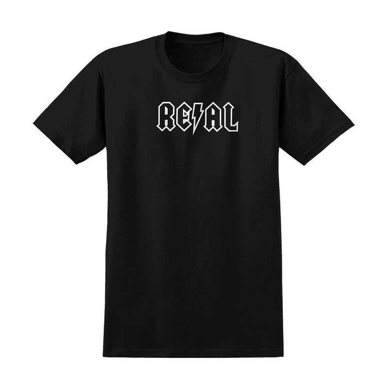 Real Deeds T-Shirt S Black/White