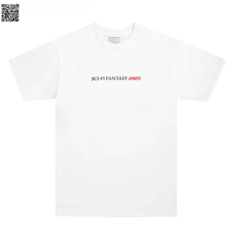 Sci-Fi Fantasy Sports T-Shirt – White Small