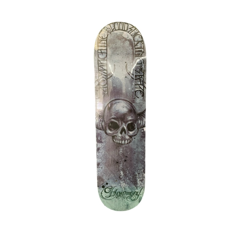 Toy Machine Josh Harmony Blood Sucking Skate Skull 8″ Classic Skateboard Deck