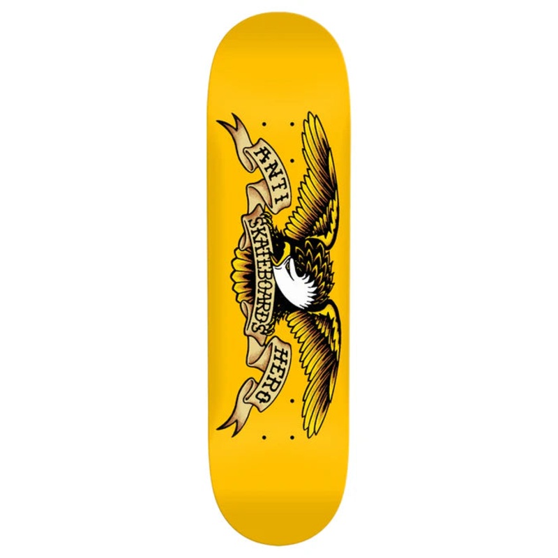 Anti-Hero DBX Eagle Yellow 8.25″ Skateboard Deck