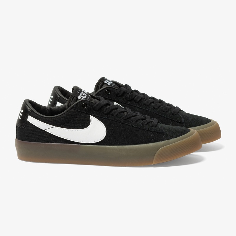 Blazer Low GT (Black/Gum) 5