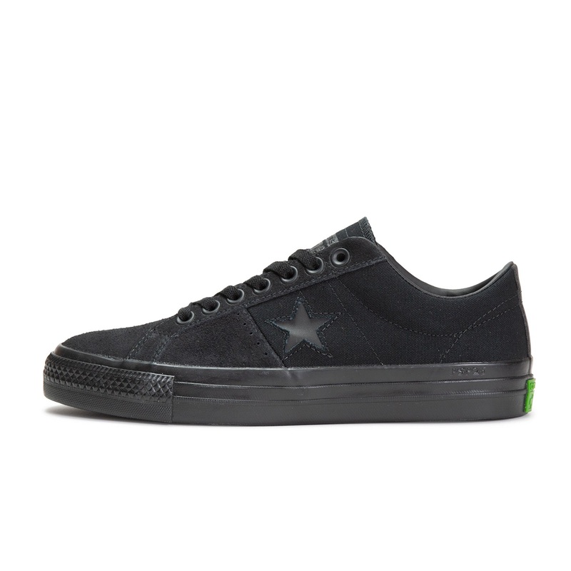 Converse One Star Pro OX 5 Black/Sap Green