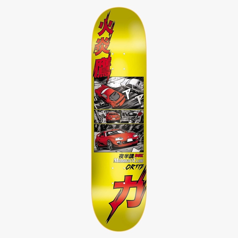 DGK DECK MIDNIGHT CLUB ORTIZ (8.1″) 8.1″