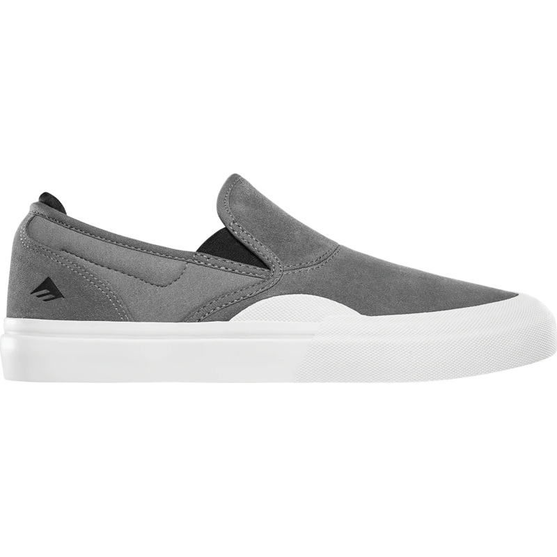 Emerica Shoes Wino G6 Slip-On – Gray/Black/White 9 Gray