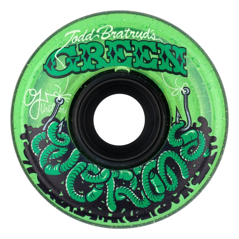 OJ WHEELS GREEN WORMS SUPER JUICE 78A (60MM) 60MM