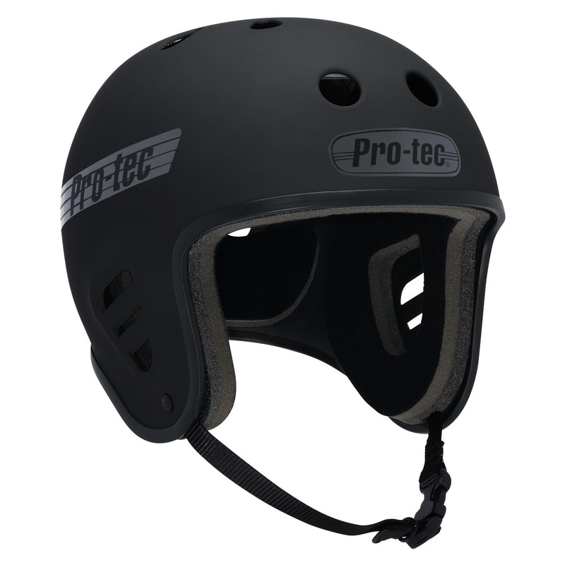 ProTec Classic Full Cut Helmet – Matte Black S Black