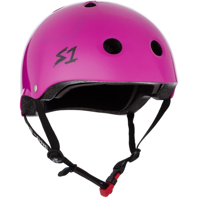 S1 Mini Lifer Helmet – Bright Purple Gloss X-Small (18.5″) Purple