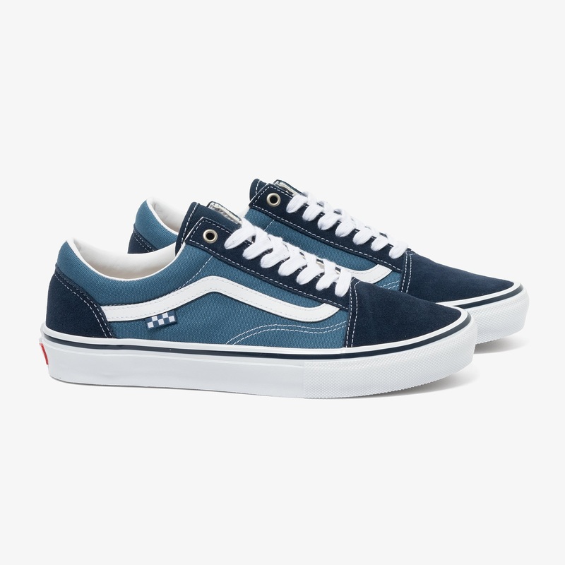 Skate Old Skool (Navy/White) 4