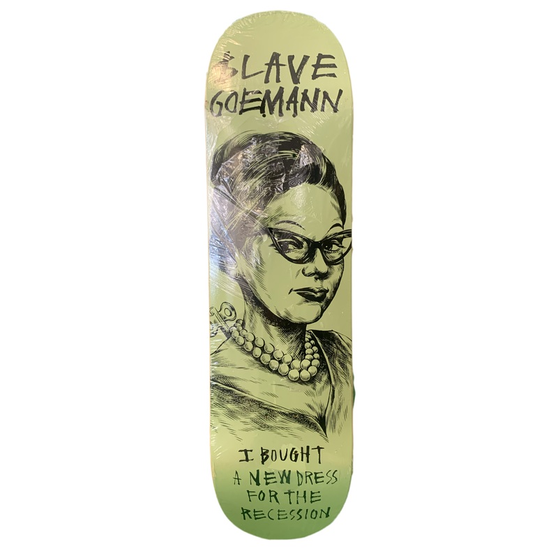 Slave Goemann New Dress 8.25″ Classic Skateboard Deck