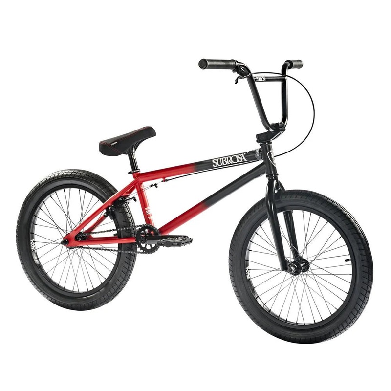 Subrosa Sono Complete BMX Bike – Satin Black/Red Fade
