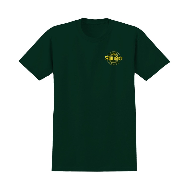 Thunder Worldwide Double T-Shirt S Forest Green/Yellow