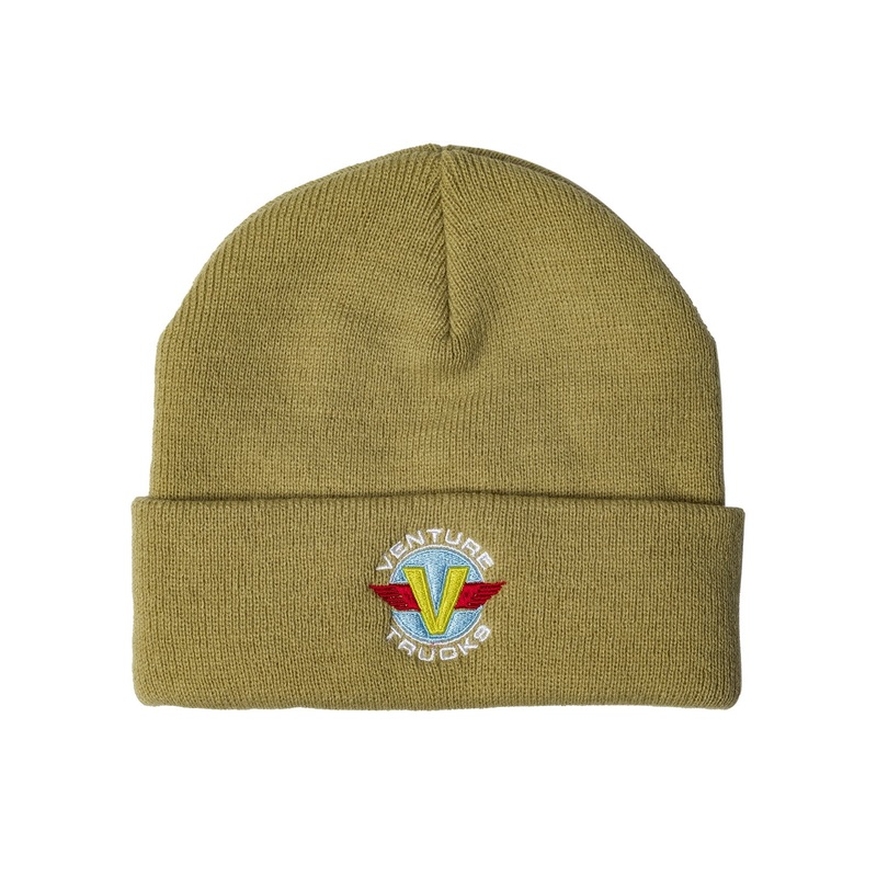 Venture Wings Cuff Beanie O/S Tan