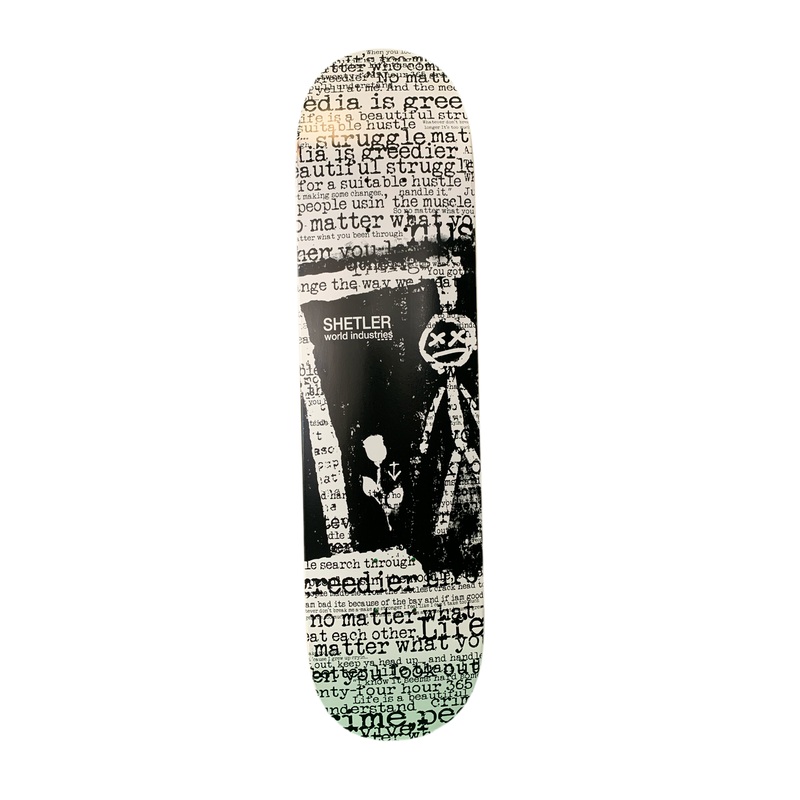 World Industries Shetler Roots 7.8 Classic Skateboard Deck