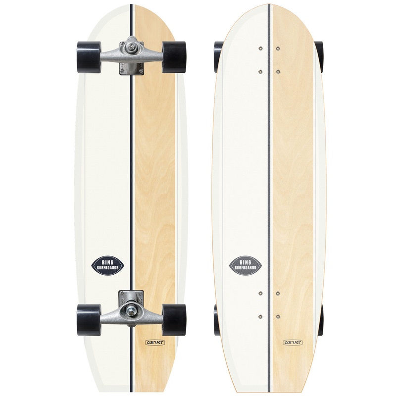 Carver x Bing Continental Surfskate Complete CX Raw (V5) – 37″