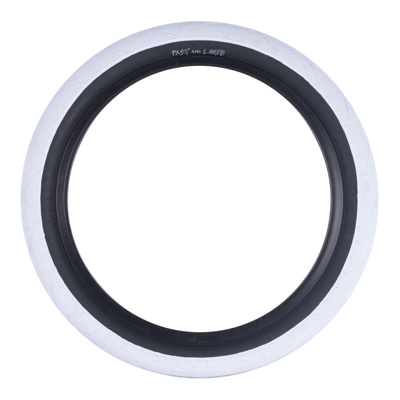 Cult BMX Fast and Loose Walsh Pool Tire 20 – White