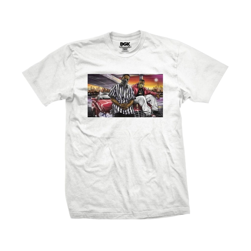DGK DOPE BOYZ T-SHIRT WHITE MEDIUM