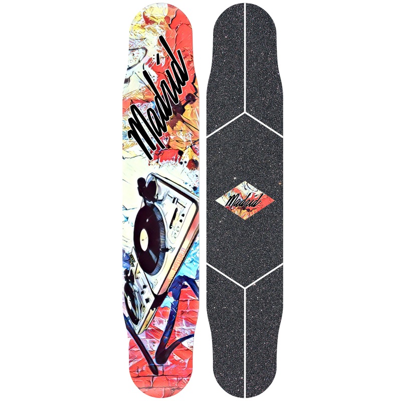 Fiberglass Longboard Carver 46″ Turntable Deck Only