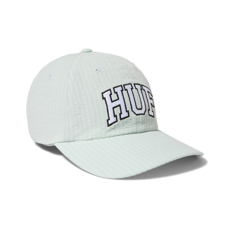 HUF ARCH LOGO SUN CV 6 PANEL SMOKE GREEN