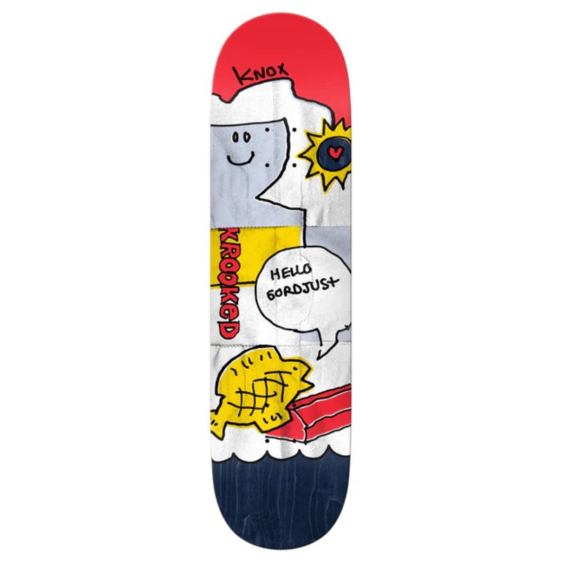 Krooked Tom Knox Gordjust 8.5″ Skateboard Deck