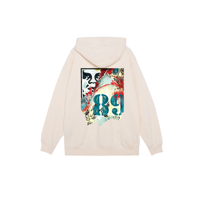 Obey Libson Icon Premium Pullover (Unbleached) M