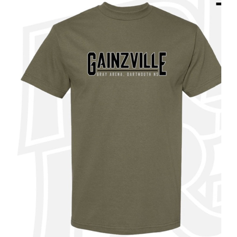 Pro Skates Gainzville T-Shirt – Military Green Small
