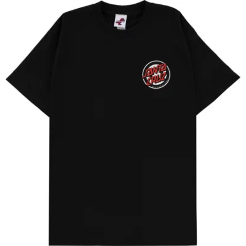 SANTA CRUZ ROSKOPP T-SHIRT FACE BLACK MEDIUM