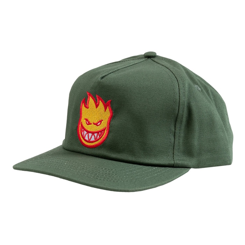 SPITFIRE BIGHEAD FILL DARK GREEN/RED/GOLD