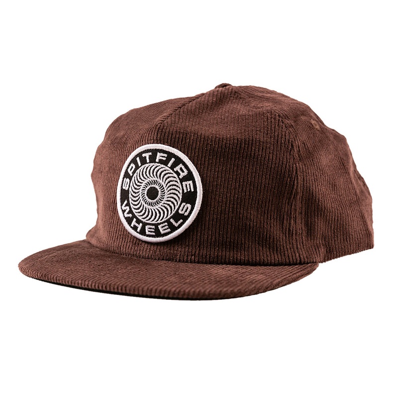 SPITFIRE CLASSIC 87 SWIRL SNAPBACK BROWN CORD