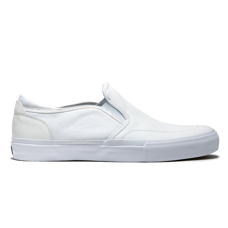 STATE FOOTWEAR KEYS BEN GORE FULL GRAIN WHITE LEATHER 7