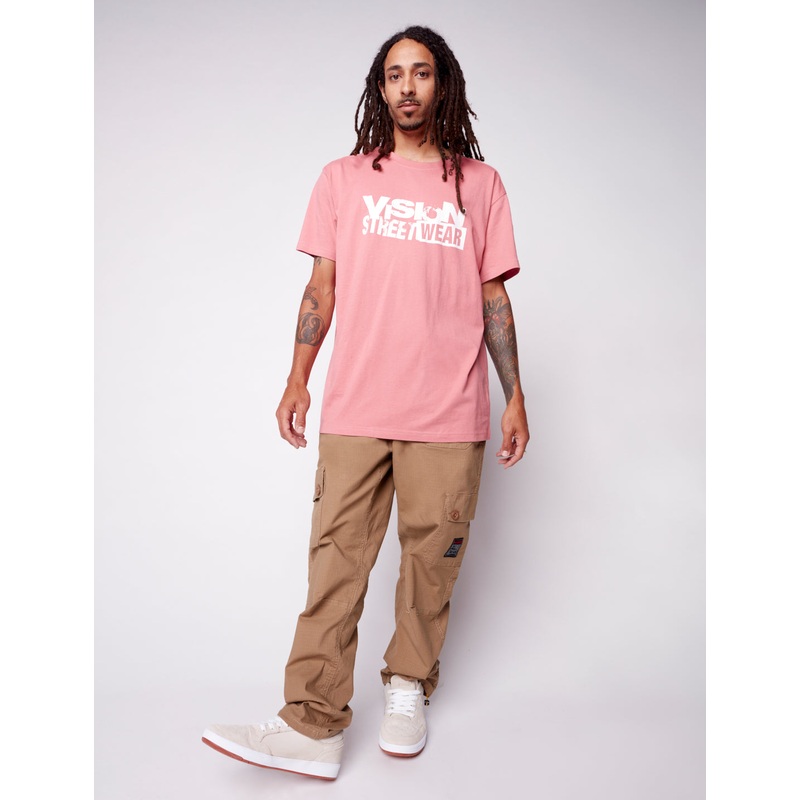 Team Logo T-Shirt – Dusty Rose S