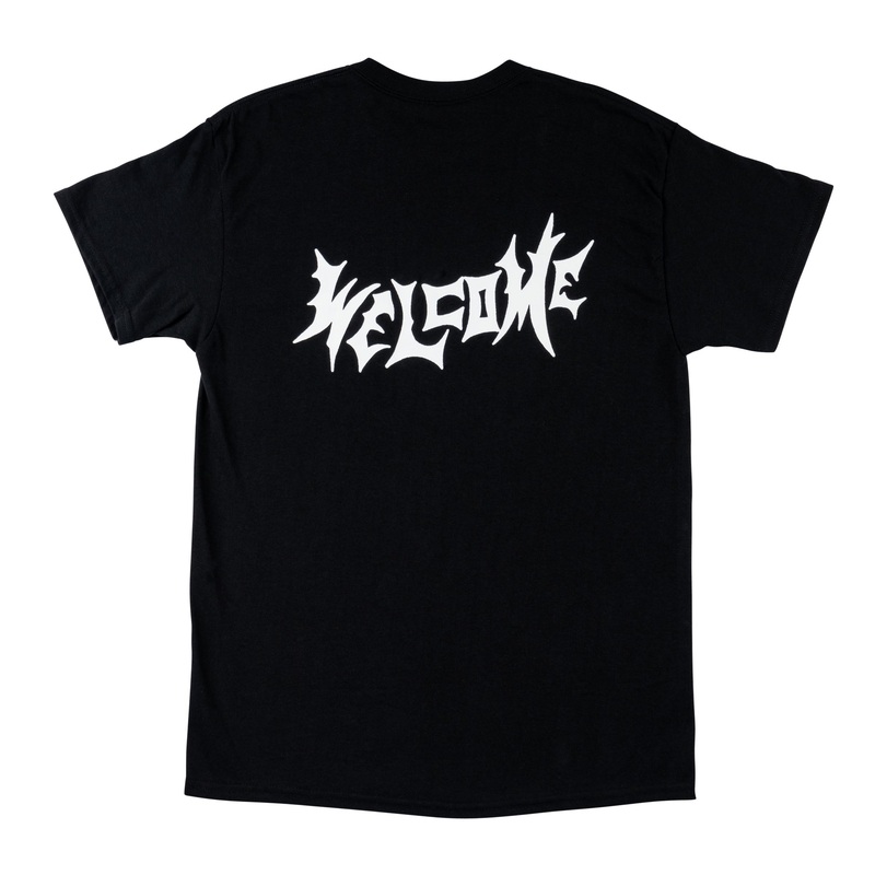 Twin Vamp Tee – Black Small