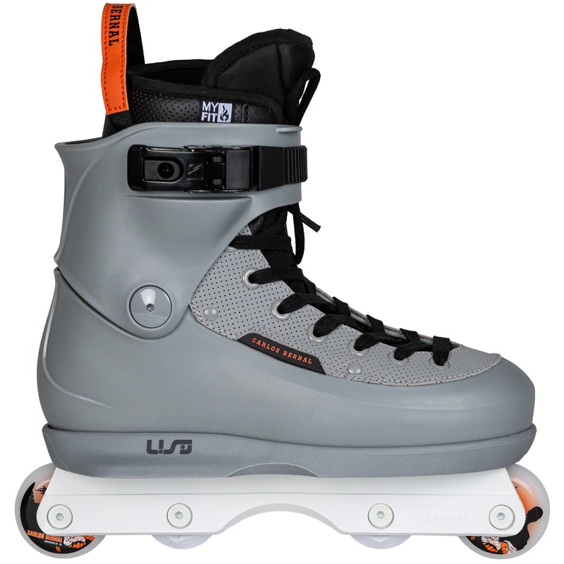 USD Sway Carlos Bernal II Aggressive Inline Skates Complete – Grey/White/Red 5.5-6