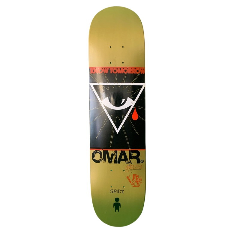 Alien Workshop Omar Salazar Debut Pro Model 7.6″ Classic Skateboard Deck