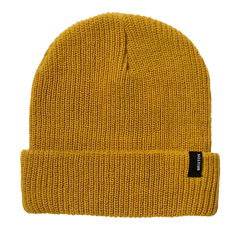 BRIXTON BEANIE – HEIST SAUTERINE YELLOW