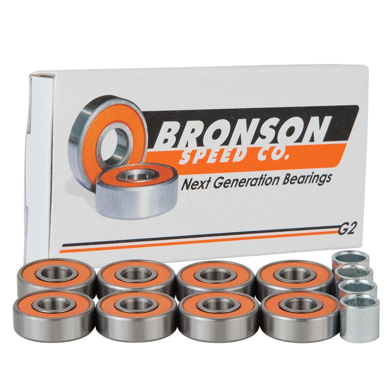 Bronson G2 Bearings Single Set Pack with Spacers+Washers
